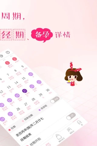 大姨妈月经期助手