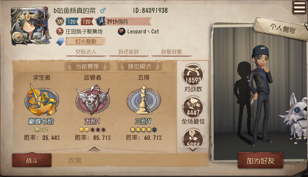 第五人格谁抓人最快