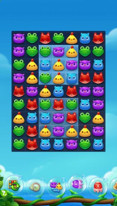 开心消消乐隐藏关487关怎么过