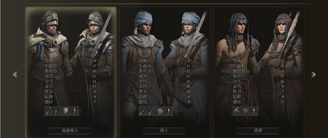 艾尔登法环初始职业有哪些
