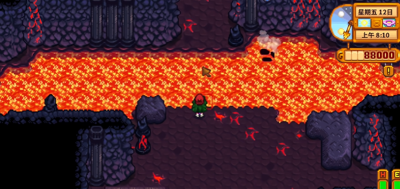 星露谷物语姜岛火山在哪
