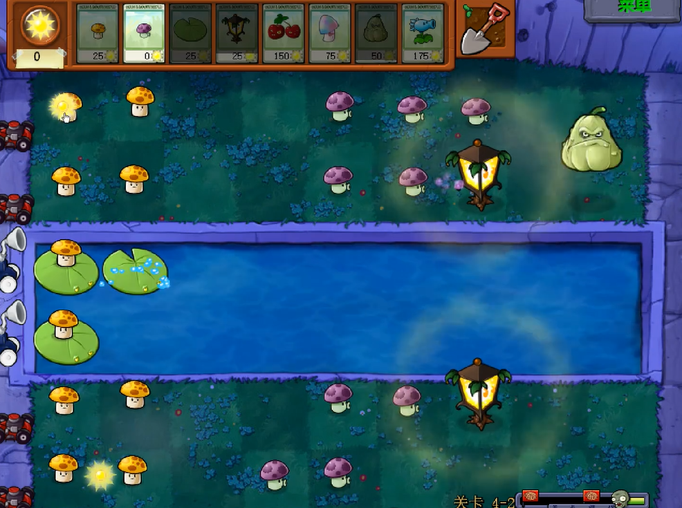 植物大战僵尸95版34怎么过