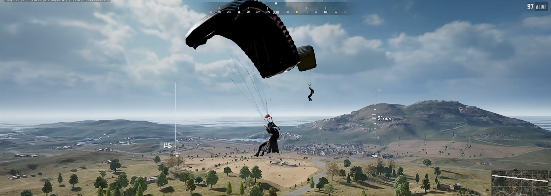 绝地求生如何先落地