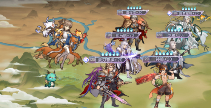 三国志幻想大陆都有什么阵容