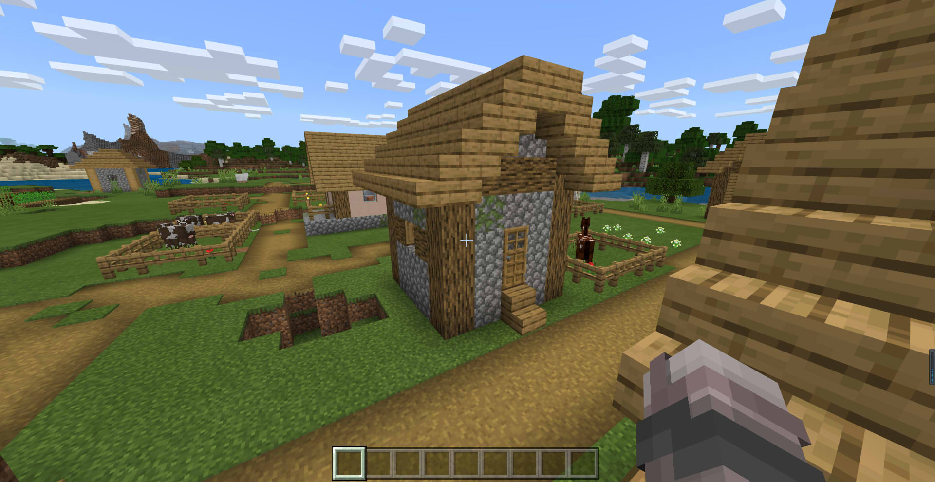 我的世界怎么直接传送到村庄