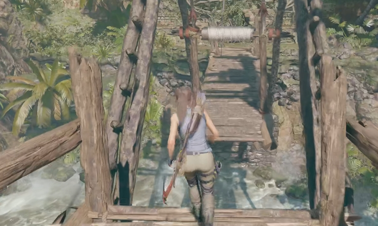 古墓丽影暗影断桥怎么过去 古墓丽影暗影断桥怎么过去