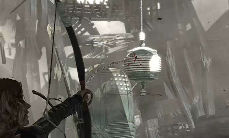 古墓丽影暗影吊钟怎么过