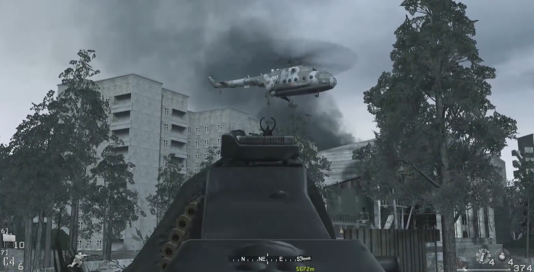 使命召唤4摩天轮情报在哪 使命召唤4摩天轮情报在哪