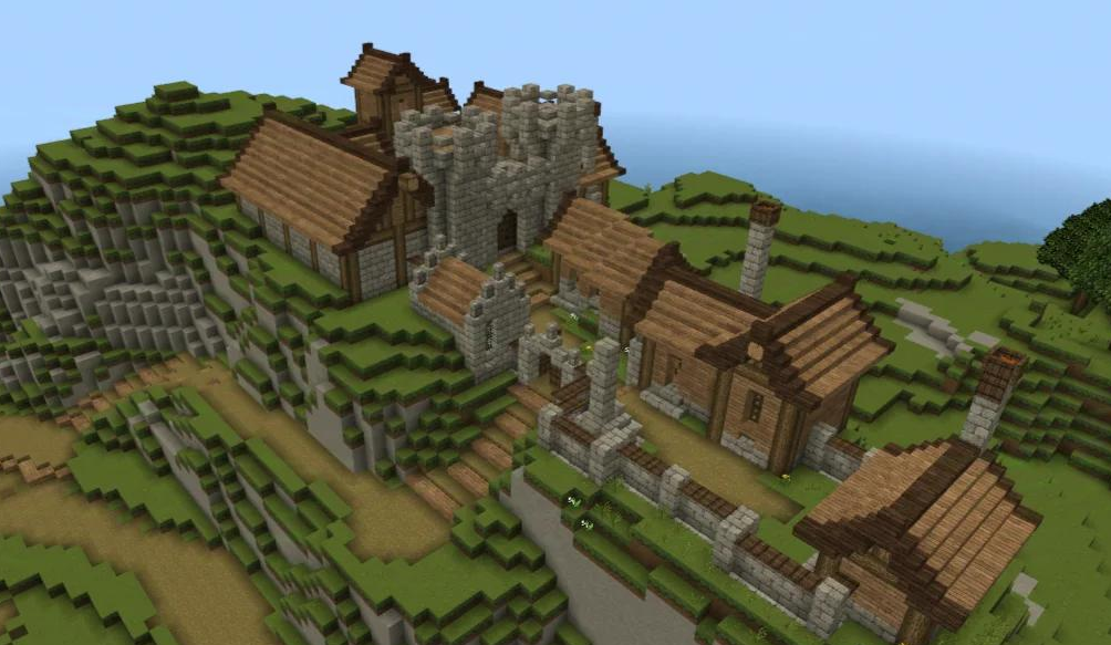 我的世界怎么建造村庄和村民