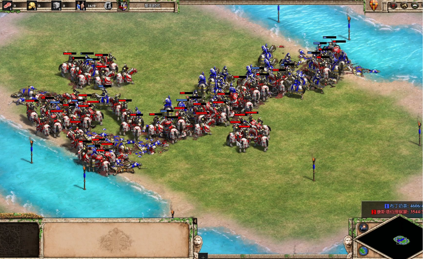 帝国时代2最强后期阵容怎么搭