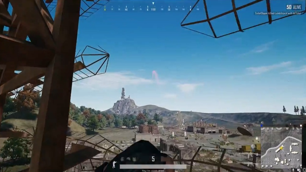 绝地求生机场高塔怎么打