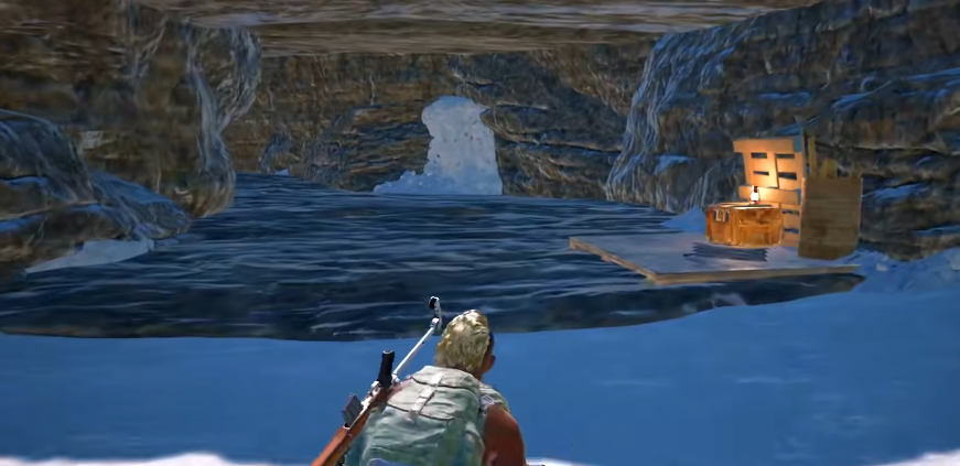 绝地求生雪地图山洞在哪里 绝地求生雪地图山洞在哪里