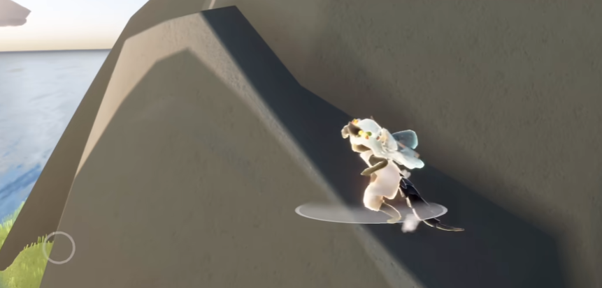 光遇晨岛如何遁地