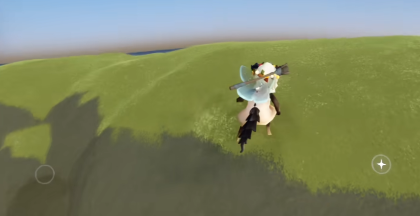 光遇晨岛如何遁地