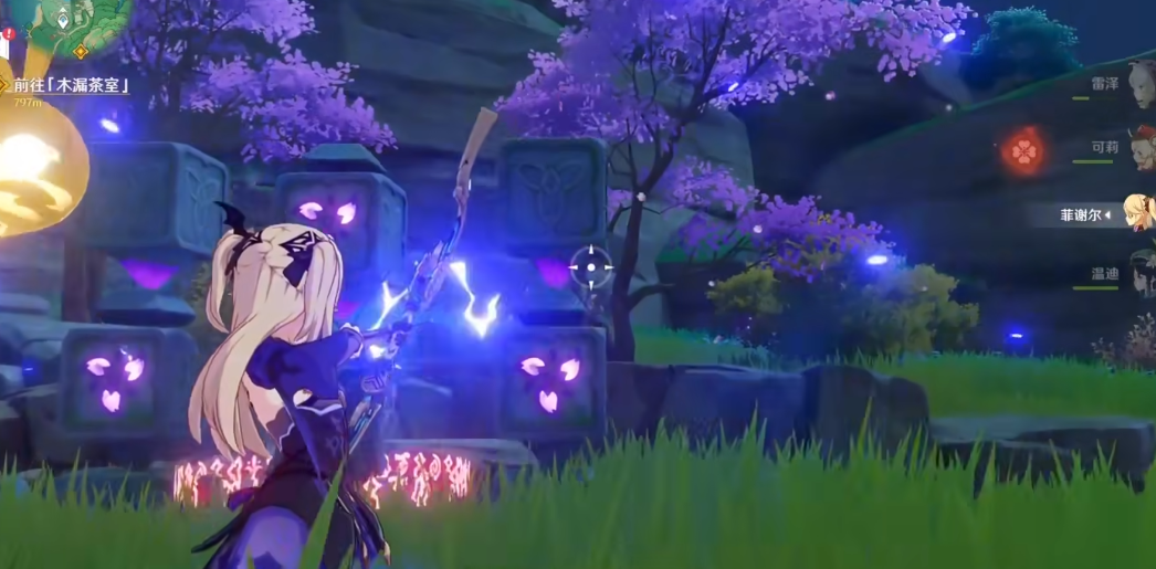 原神荒海怎么用雷元素解密 原神荒海怎么用雷元素解密