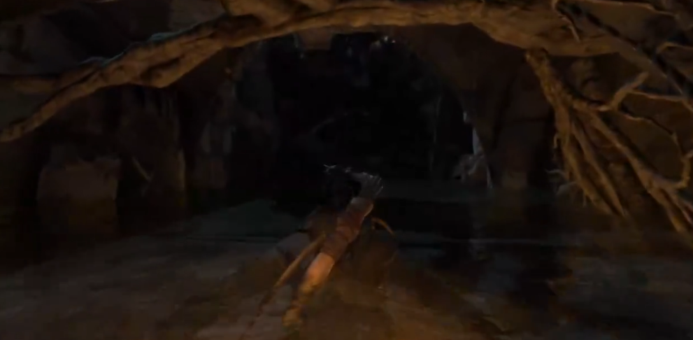 古墓丽影崛起冰洞怎么游过去