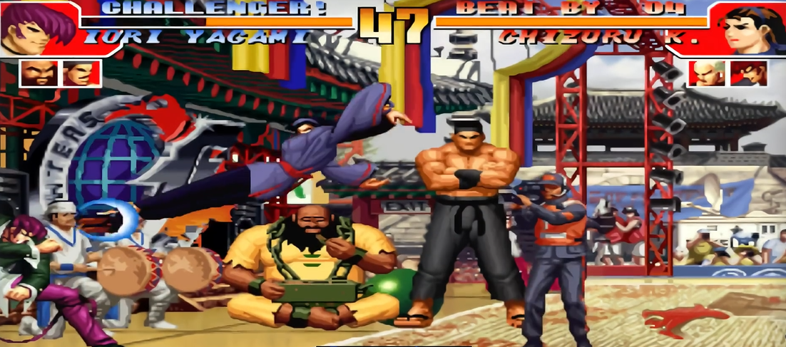 拳皇97神乐千鹤实战怎么玩