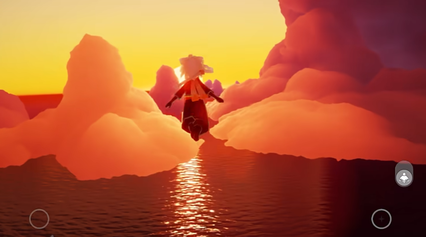 光遇怎么无斗篷怎么飞