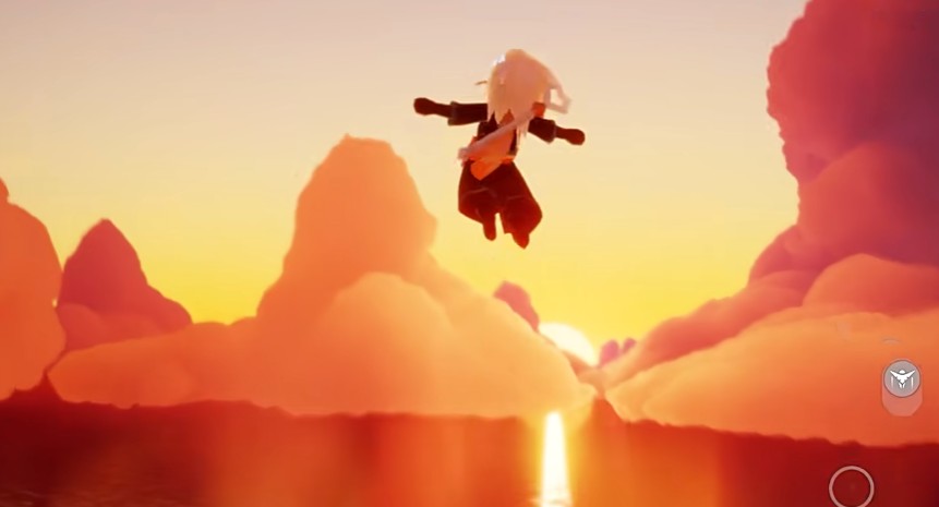 光遇怎么无斗篷怎么飞