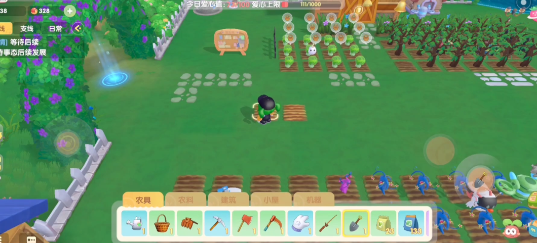 摩尔庄园手游怎么复原土地