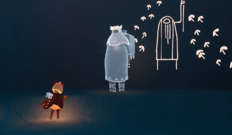 光遇晨岛最后一个祖先怎么上去