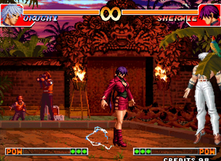 拳皇97大蛇怎么放阳光