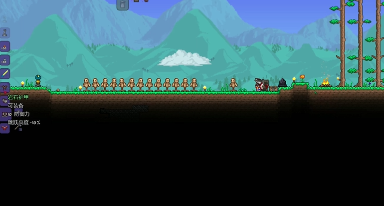 泰拉瑞亚怎么做石头装备