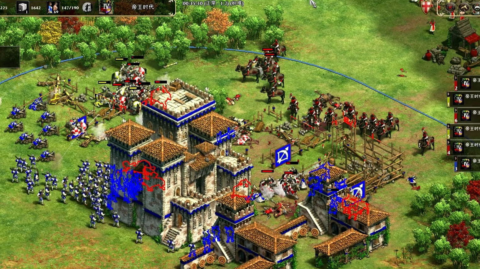 帝国时代2怎么打极限