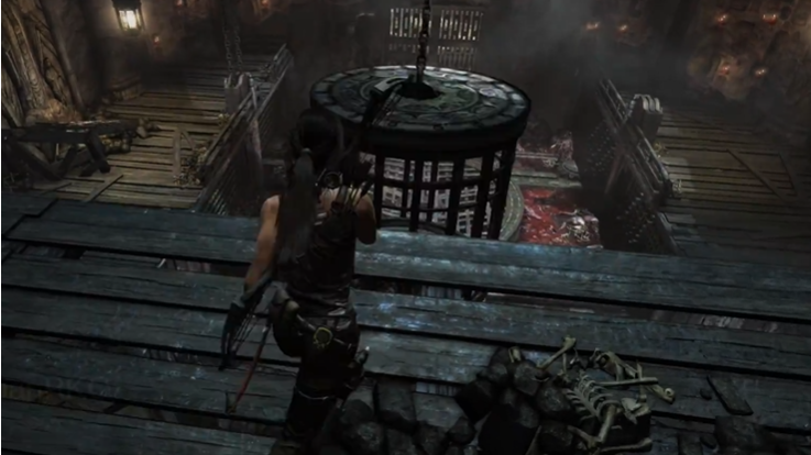 古墓丽影铁笼怎么过