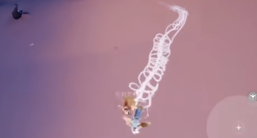 光遇怎么旋转飞行