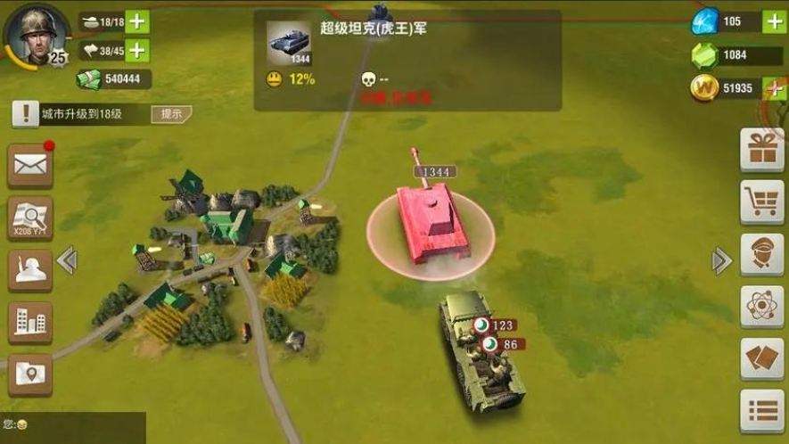 二战风云2新手场怎么卡虎王坦克