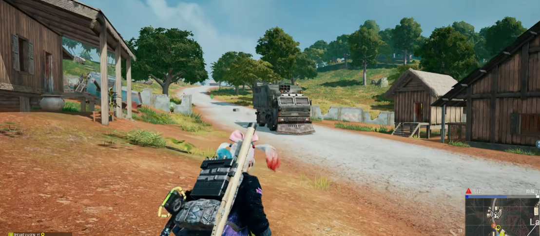 绝地求生物资运输车怎么打