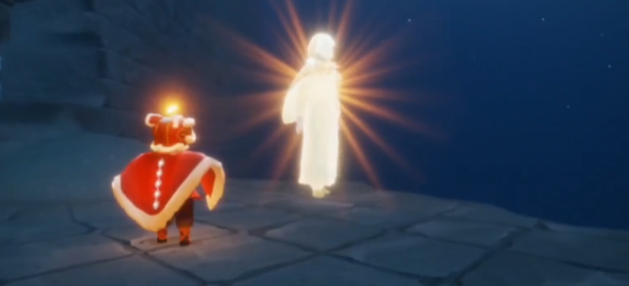 光遇怎么让先祖给小金人