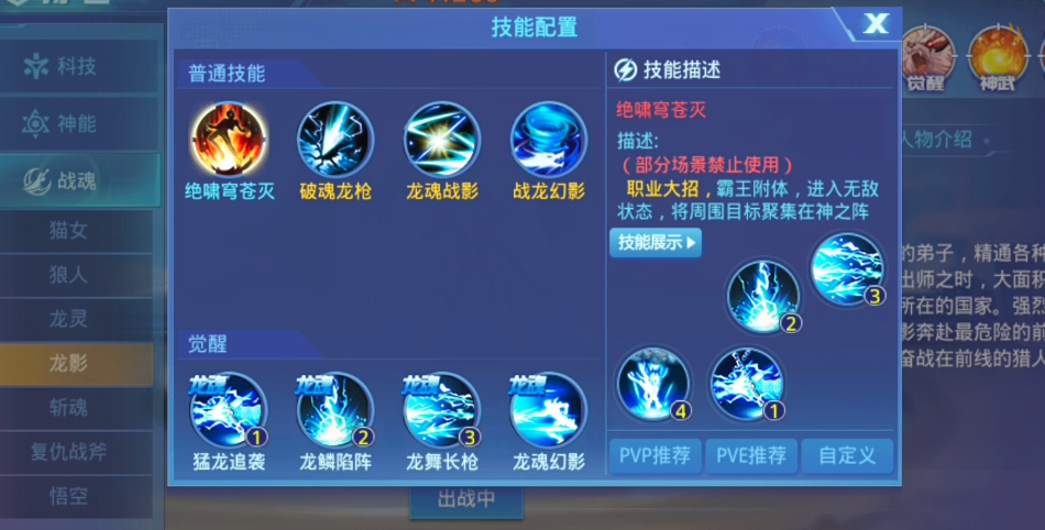 时空猎人龙影觉醒成什么