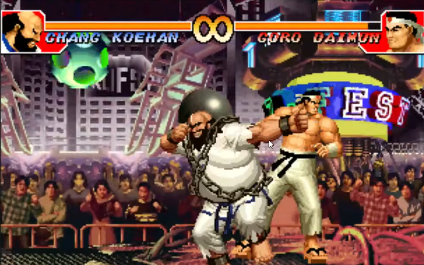 拳皇97大猪的摇摇乐怎么用