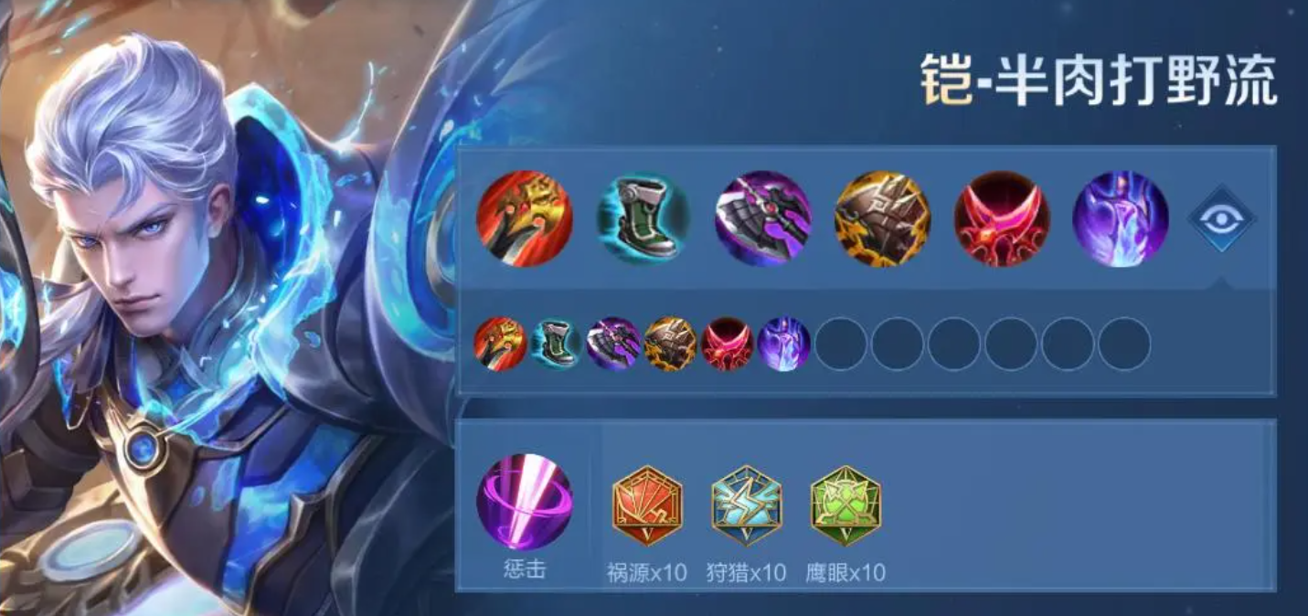 王者荣耀铠红刀出装铭文怎么搭配