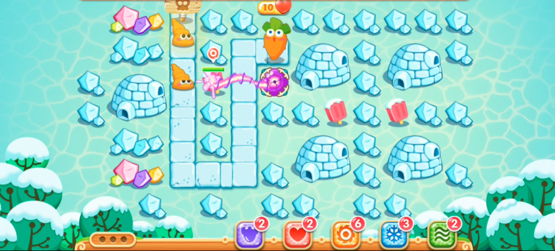 保卫萝卜2第十二关怎么过