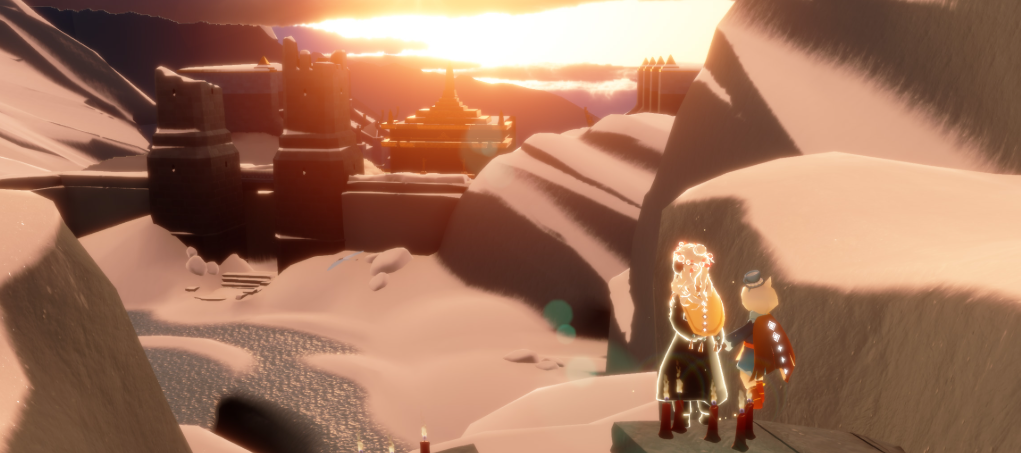 光遇霞谷怎么到终点