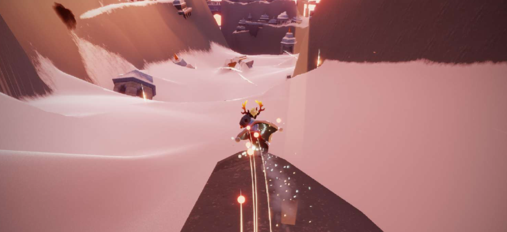 光遇霞谷怎么到终点