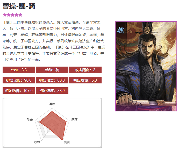 率土之滨曹操怎么强化