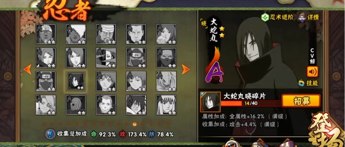 火影忍者哪个忍者容易玩