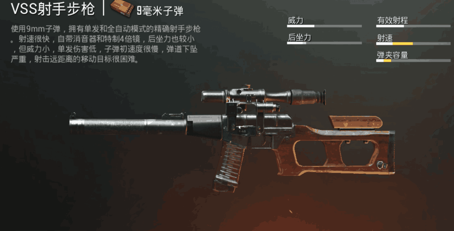 绝地求生苟着上分最好用什么枪