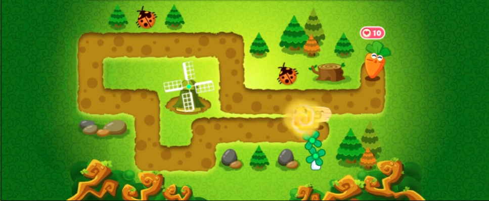 保卫萝卜丛林第五关怎么过