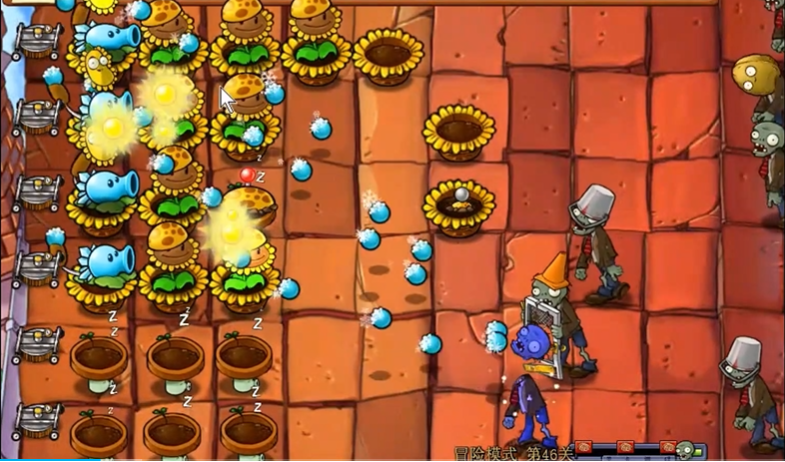 植物大战僵尸46关怎么过