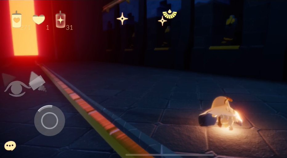 光遇峡谷终点的暗门怎么找