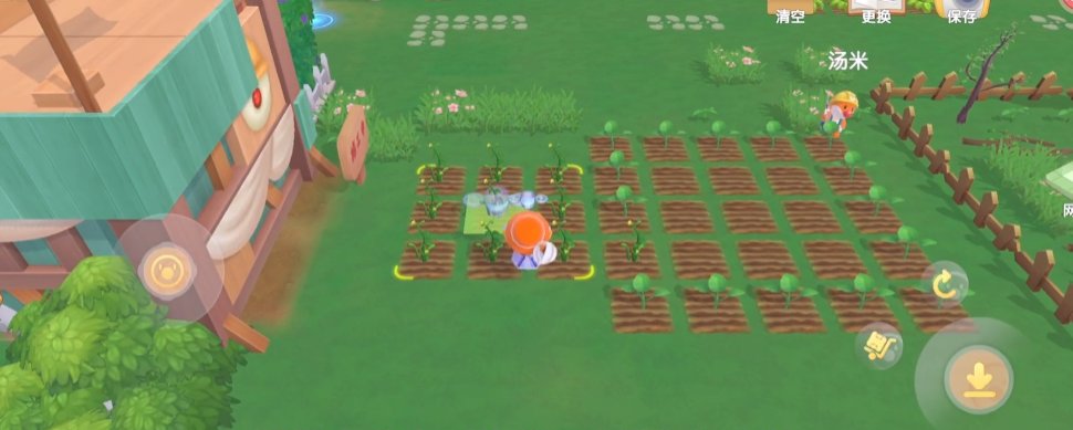 摩尔庄园农庄的东西怎么移动