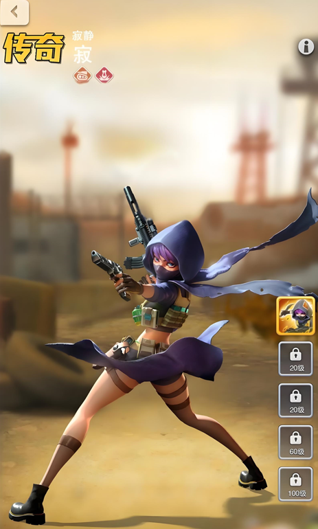 口袋奇兵寂怎么搭配