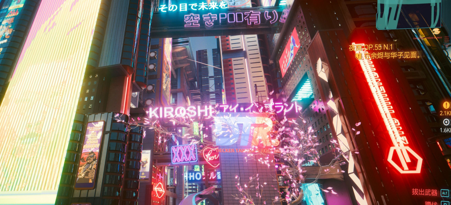 赛博朋克2077日本街在哪