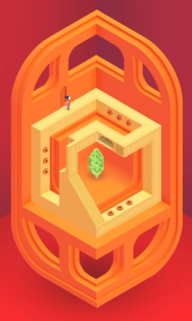 纪念碑谷2花园怎么过