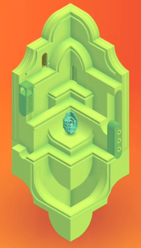 纪念碑谷2花园怎么过